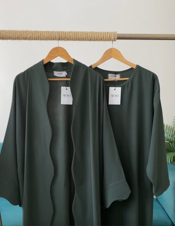 abaya 2 pieces