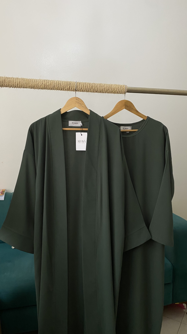 abaya 2 pieces